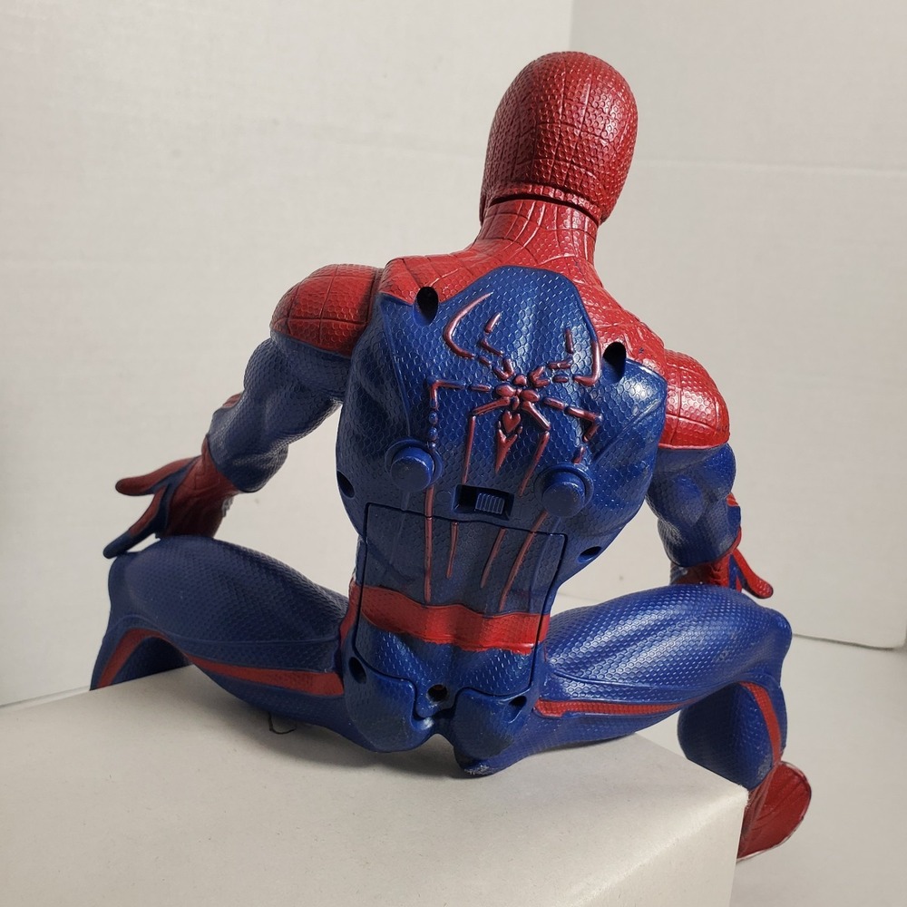 Marvel The Amazing Spider-Man Action Figure 12" Pull String Web Toy - Picture 8 of 16